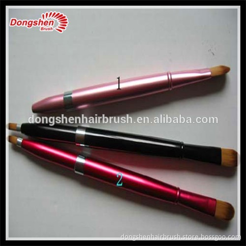 Professional Retractable Makeup lip brush free samples Kosmetic